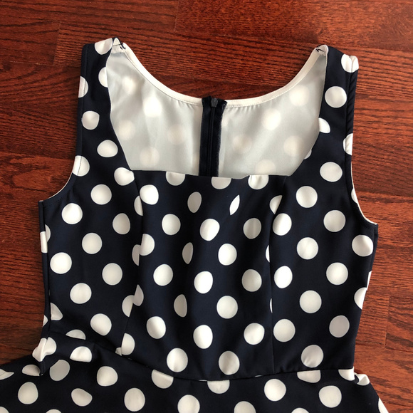 ETIKA – Polka Dotted Casual Dress - Picture 2 of 6